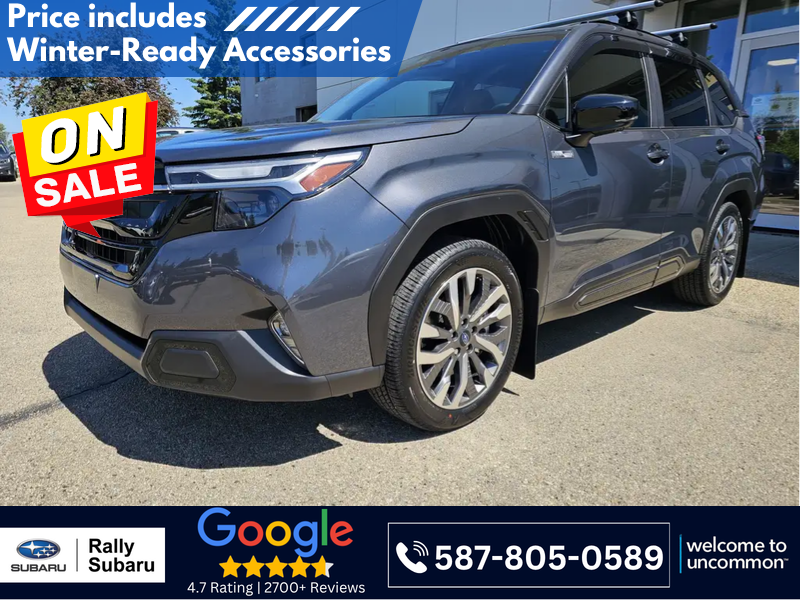 Gray Metallic 2026 Subaru Forester Hybrid SUV / Crossover  Automatic