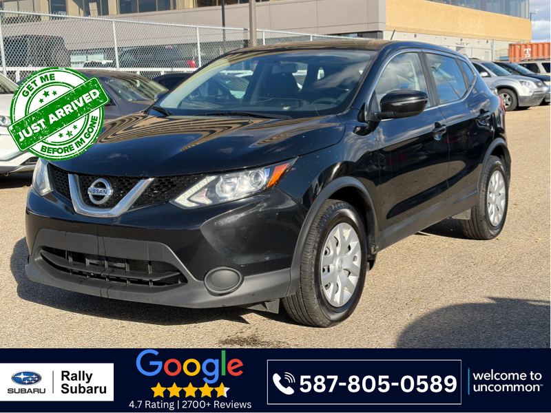 Black 2017 Nissan Qashqai SUV / Crossover Manual