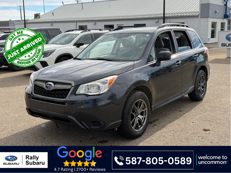 Gray 2015 Subaru Forester SUV / Crossover All-Wheel Drive Manual