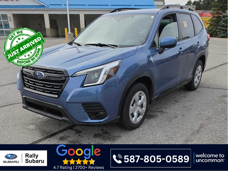 Blue 2023 Subaru Forester Wagon  Automatic