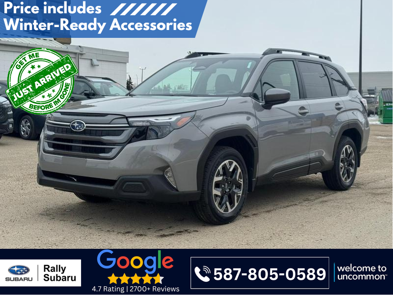 River Rock Pearl 2026 Subaru Forester SUV / Crossover All-Wheel Drive Automatic