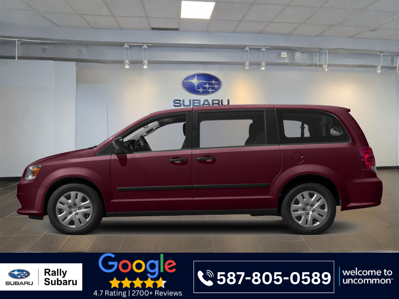 Red 2017 Dodge Grand Caravan Minivan Automatic