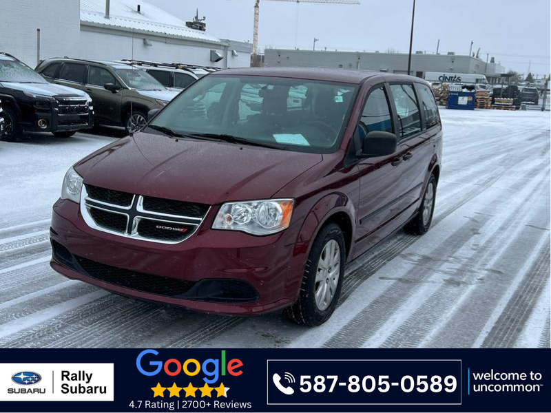 Red 2017 Dodge Grand Caravan Minivan Automatic
