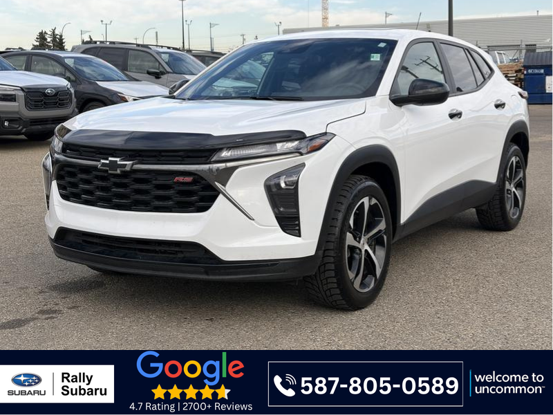 White 2024 Chevrolet Trax SUV / Crossover Front-Wheel Drive Automatic