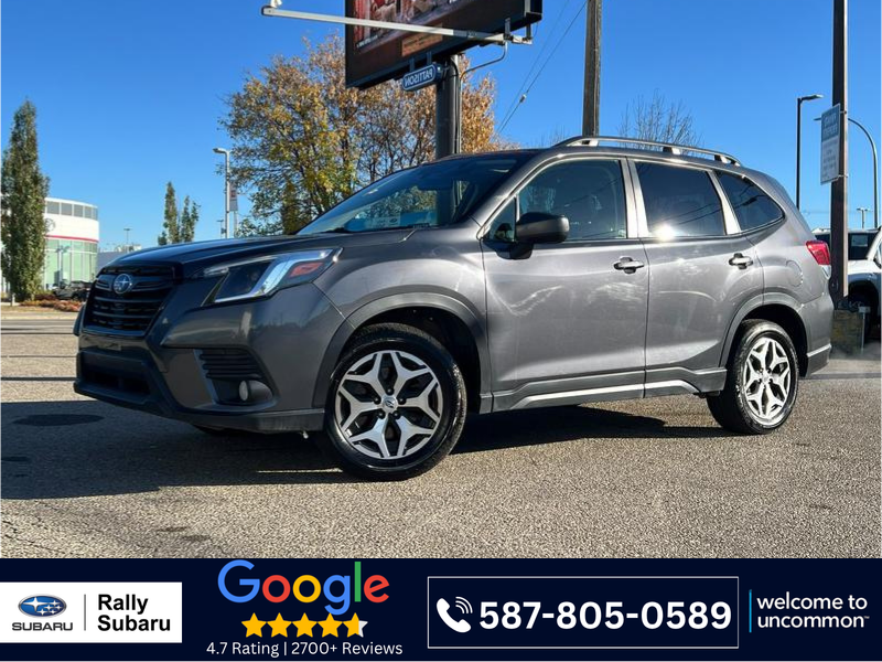 Gray 2022 Subaru Forester Wagon Automatic