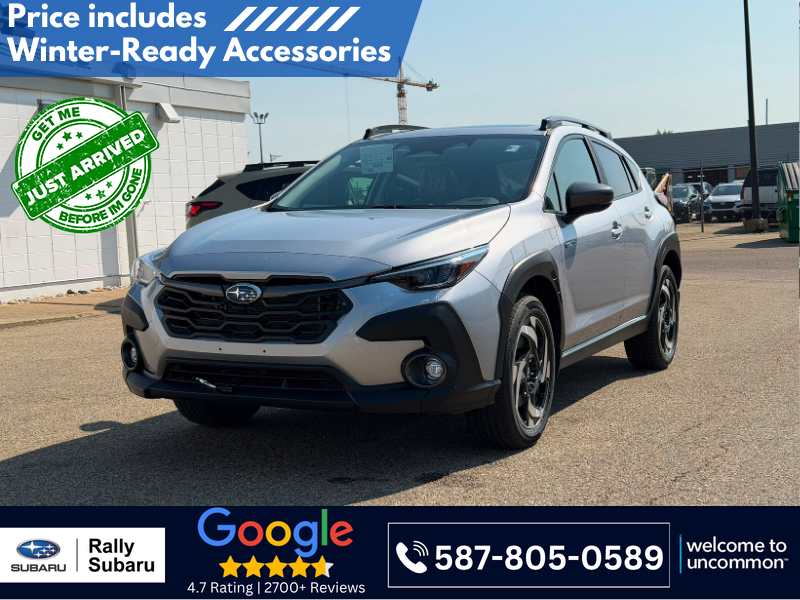 Ice Silver Metallic 2026 Subaru Crosstrek Hybrid SUV / Crossover All-Wheel Drive Automatic