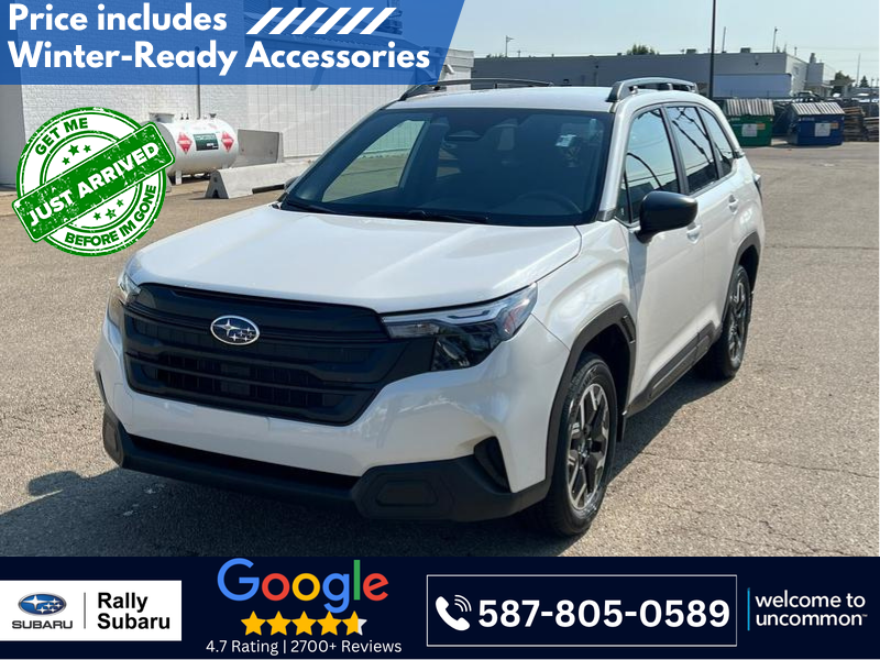 Crystal White Pearl 2026 Subaru Forester SUV / Crossover Automatic
