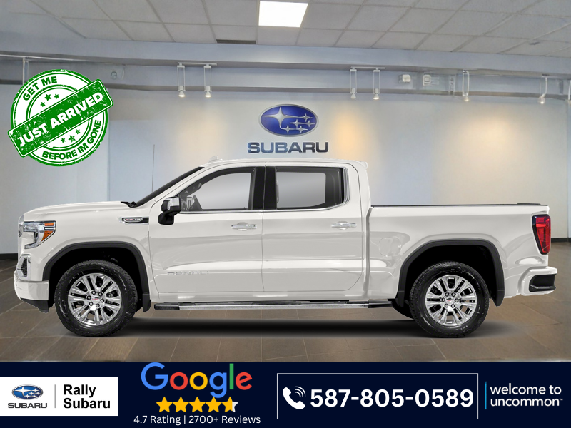 White 2019 GMC Sierra 1500 Pickup Truck Four-Wheel Drive Automatic