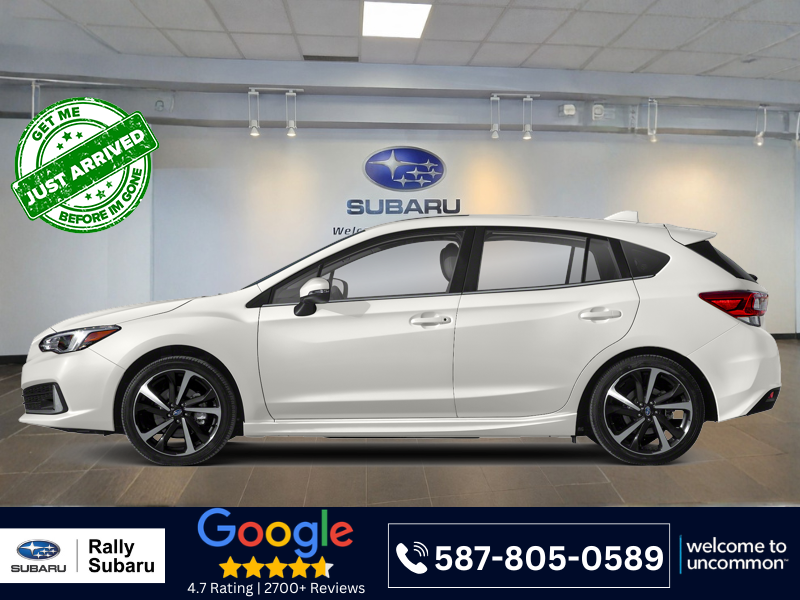 White 2023 Subaru Impreza Wagon All-Wheel Drive Automatic