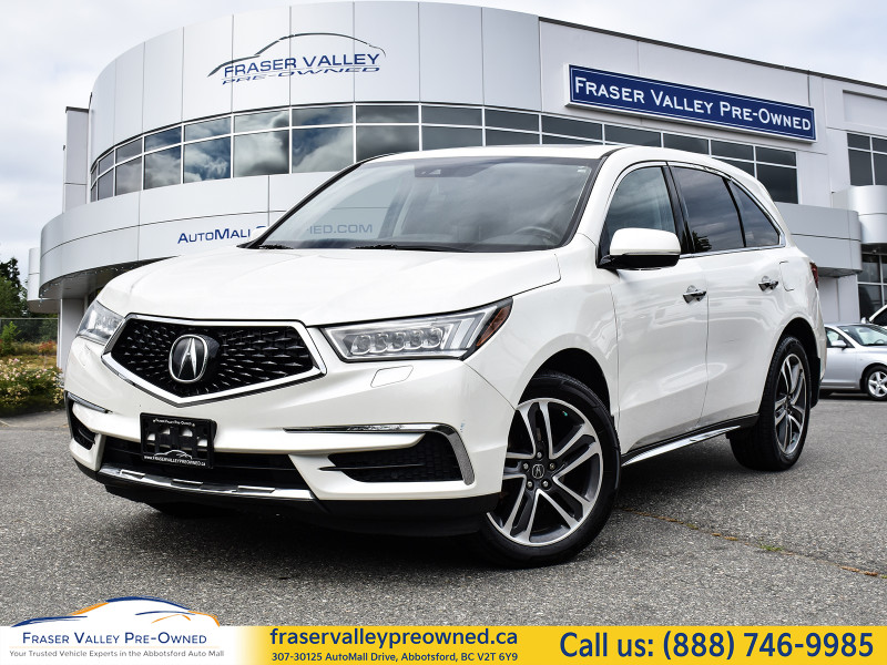 White 2017 Acura MDX SUV / Crossover All-Wheel Drive Automatic