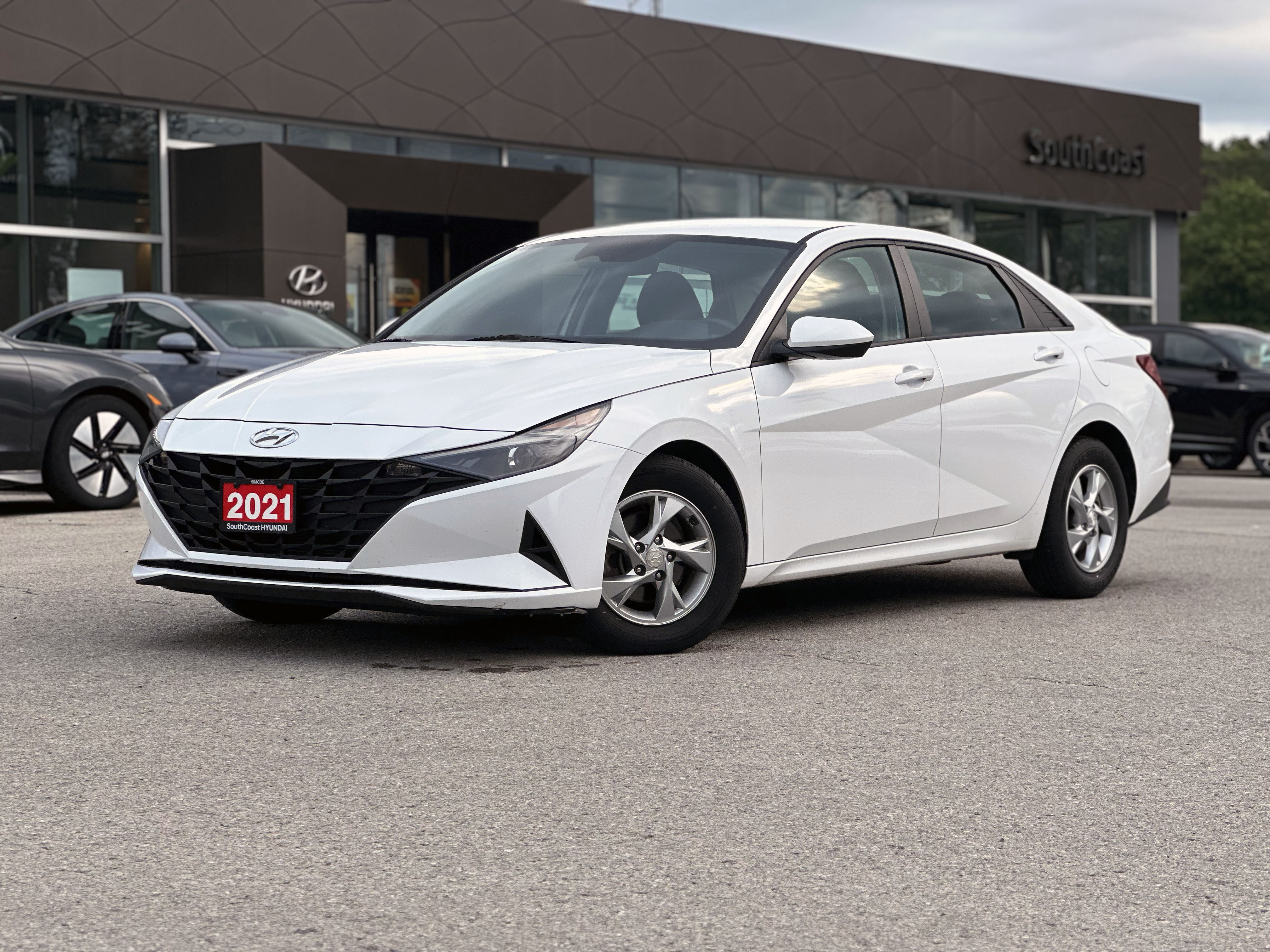 Atlas_white 2021 Hyundai Elantra Sedan Automatic