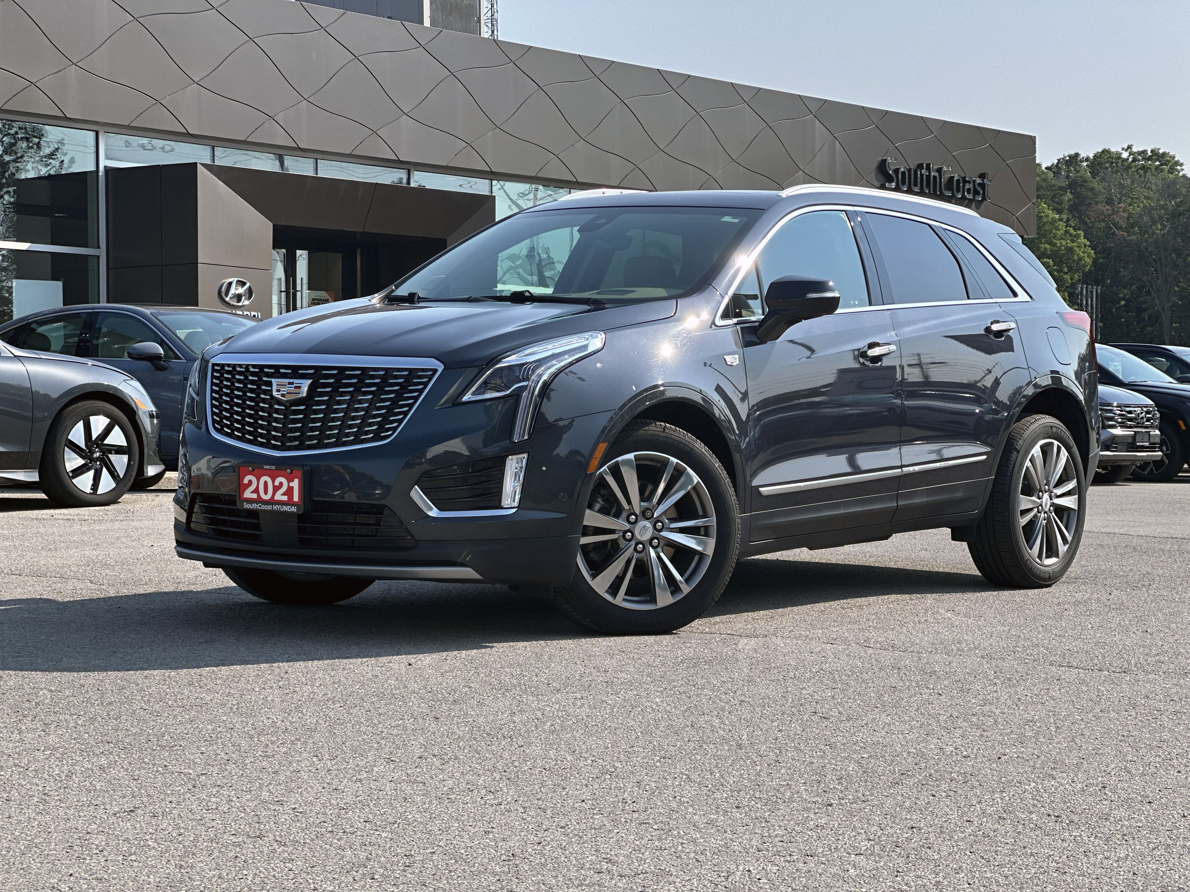 Gray 2021 Cadillac XT5 SUV / Crossover Four-Wheel Drive Automatic