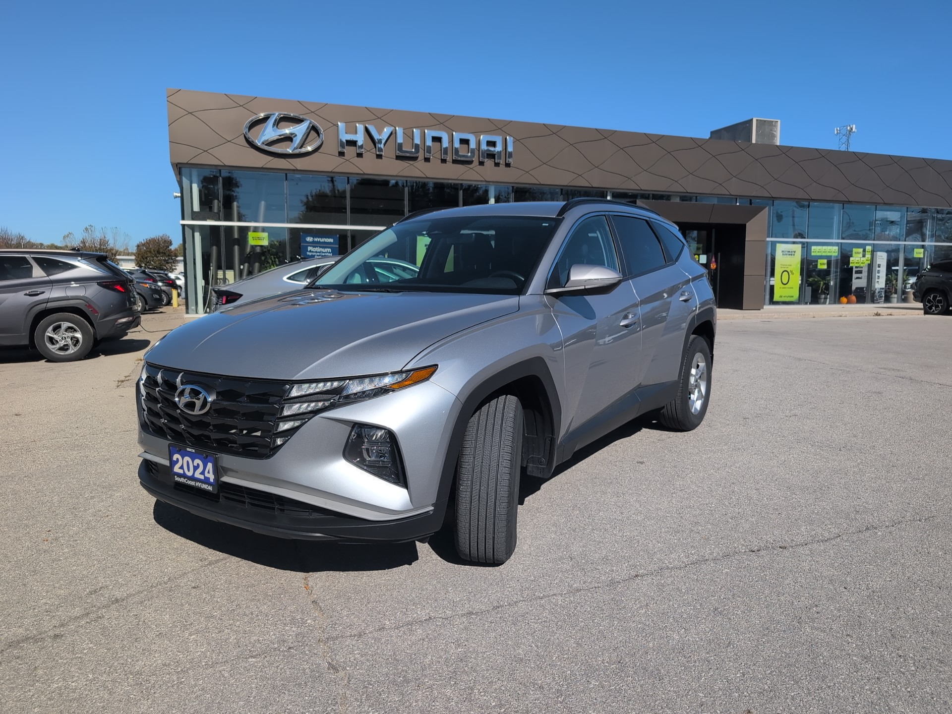 Shimmering Silver 2024 Hyundai Tucson SUV / Crossover Automatic