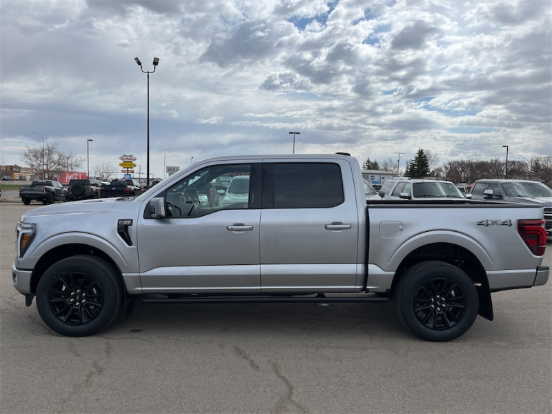 Iconic Silver Metallic 2026 Ford F-150 Platinum SuperCrew 4WD Pickup Truck Four-Wheel Drive Automatic