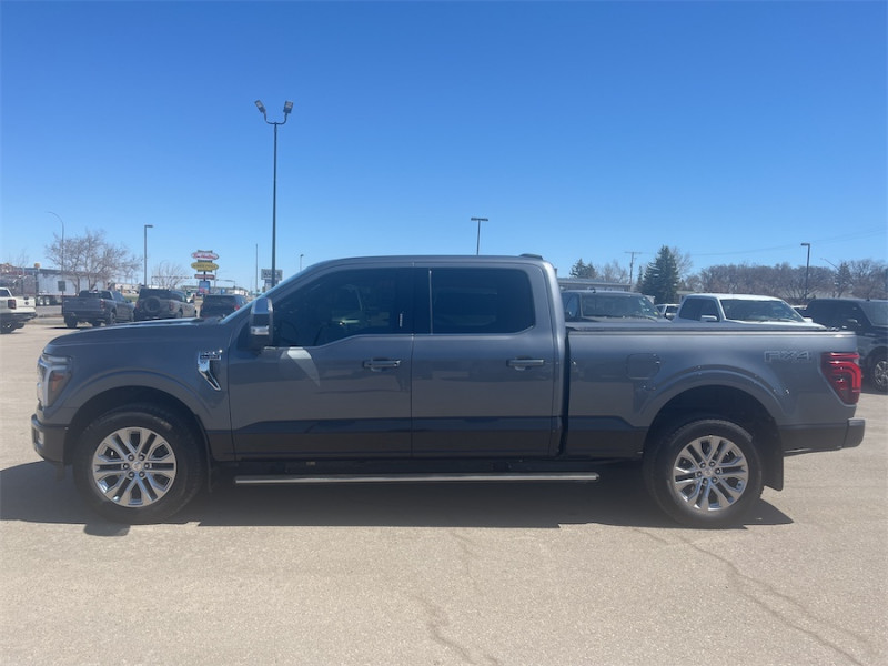 Gray (Carbon Grey) 2024 Ford F-150 King Ranch SuperCrew 4WD Pickup Truck Four-Wheel Drive Automatic