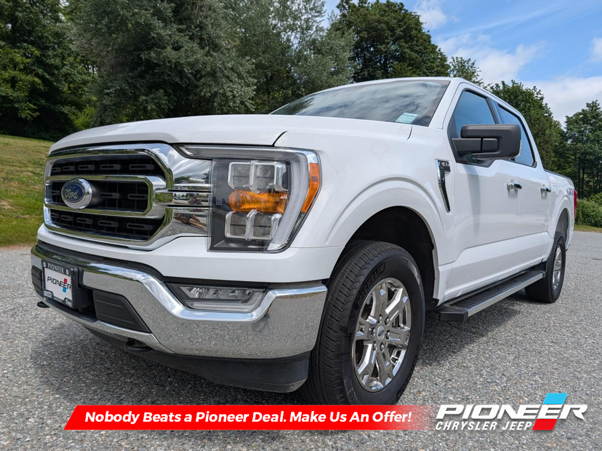 2023 Ford F-150 XL SuperCrew 4WD Pickup Truck Four-Wheel Drive Automatic