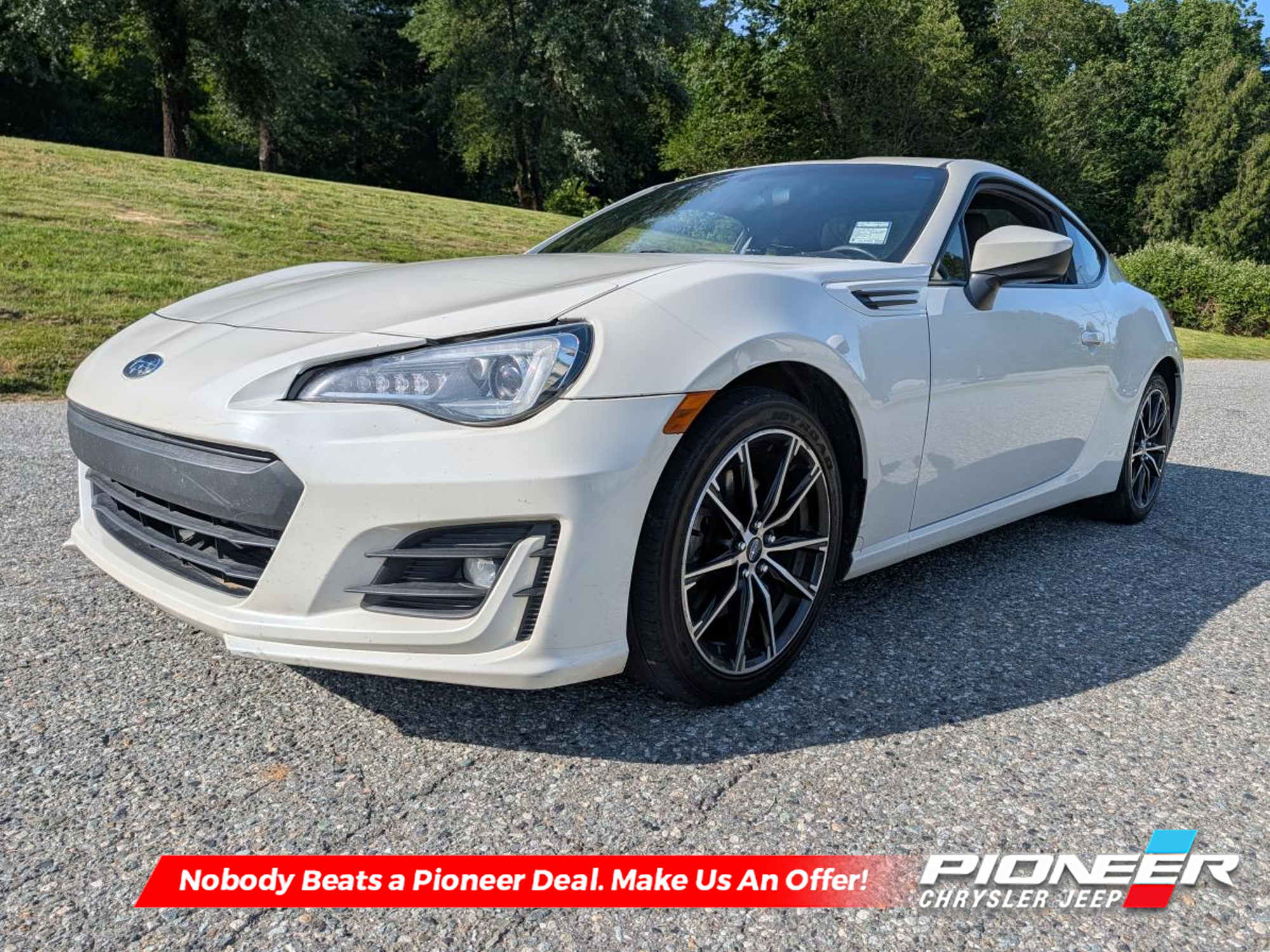 White 2017 Subaru BRZ Series.Yellow RWD Coupe Rear-Wheel Drive Manual
