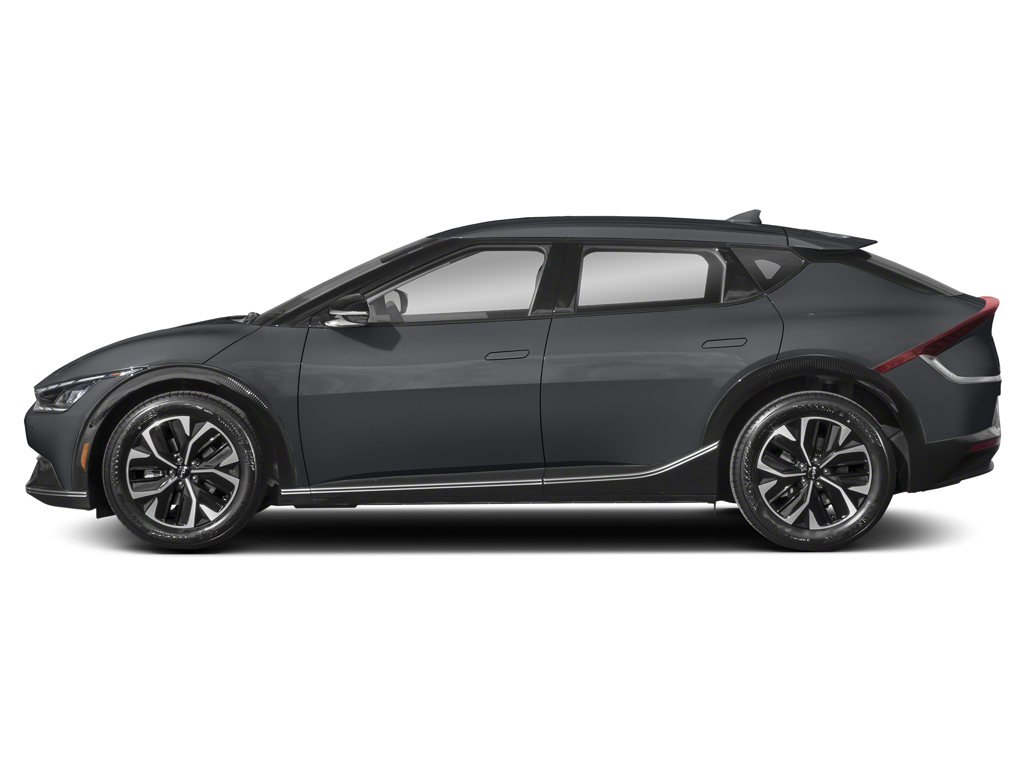 Gray (Interstellar Grey) 2024 Kia EV6 Land AWD SUV / Crossover Automatic