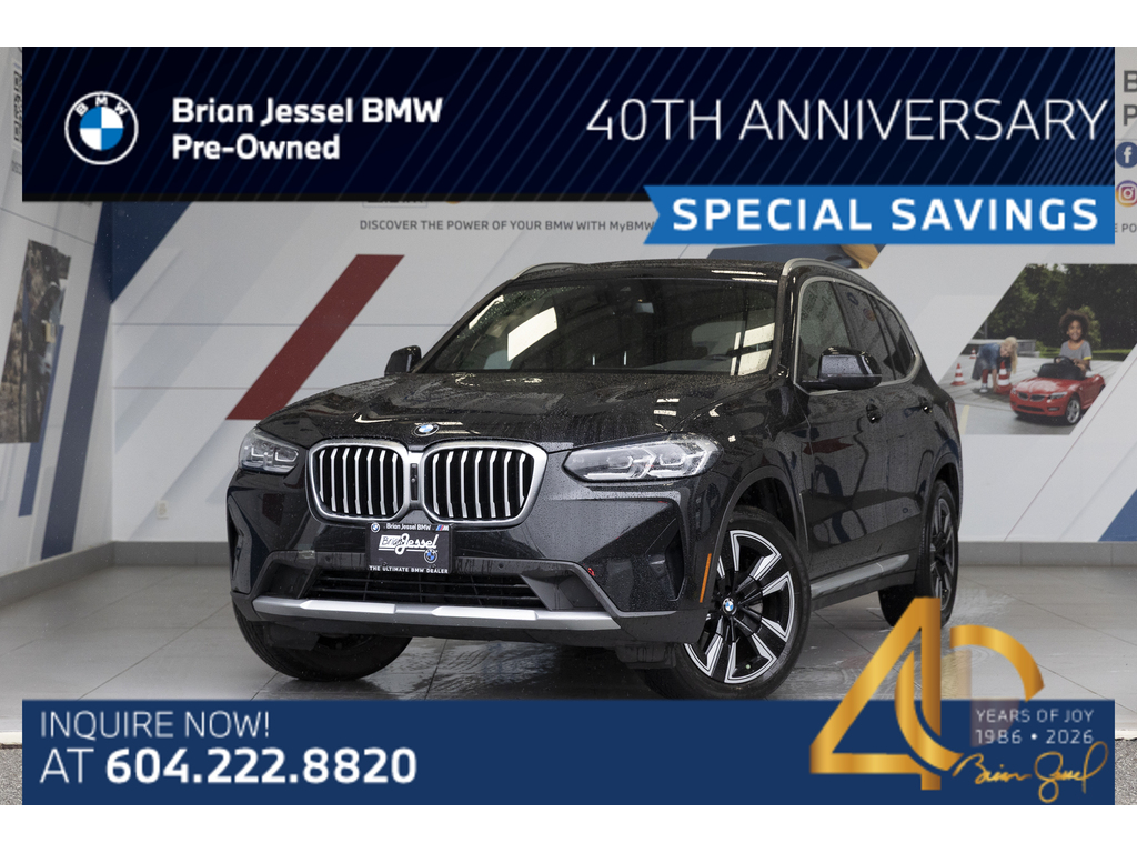 2022 BMW X3 xDrive30i AWD