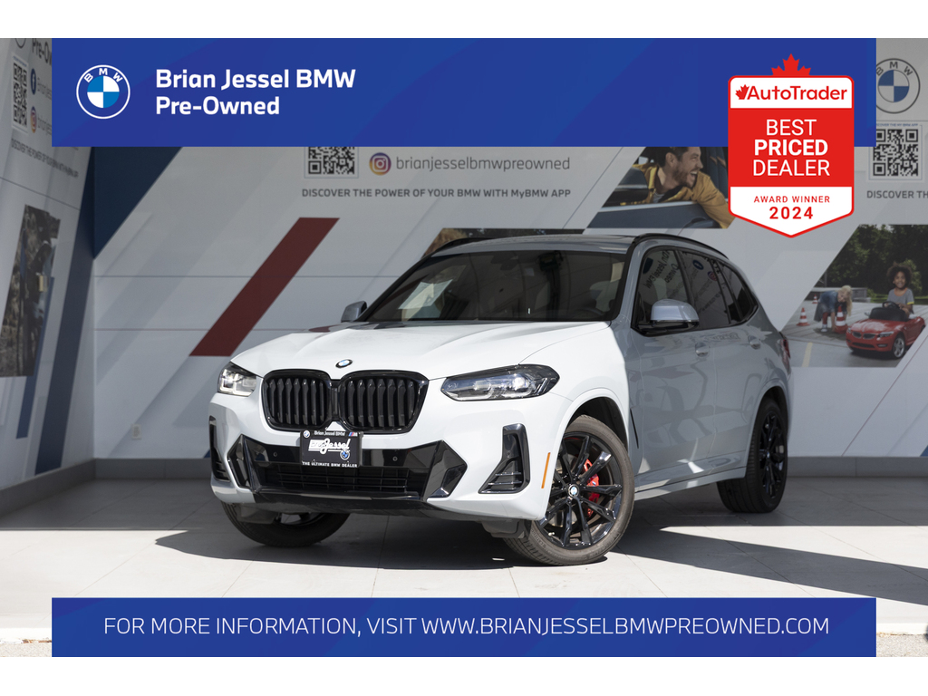 Gray Metallic 2024 BMW X3 xDrive30i AWD SUV / Crossover All-Wheel Drive Automatic