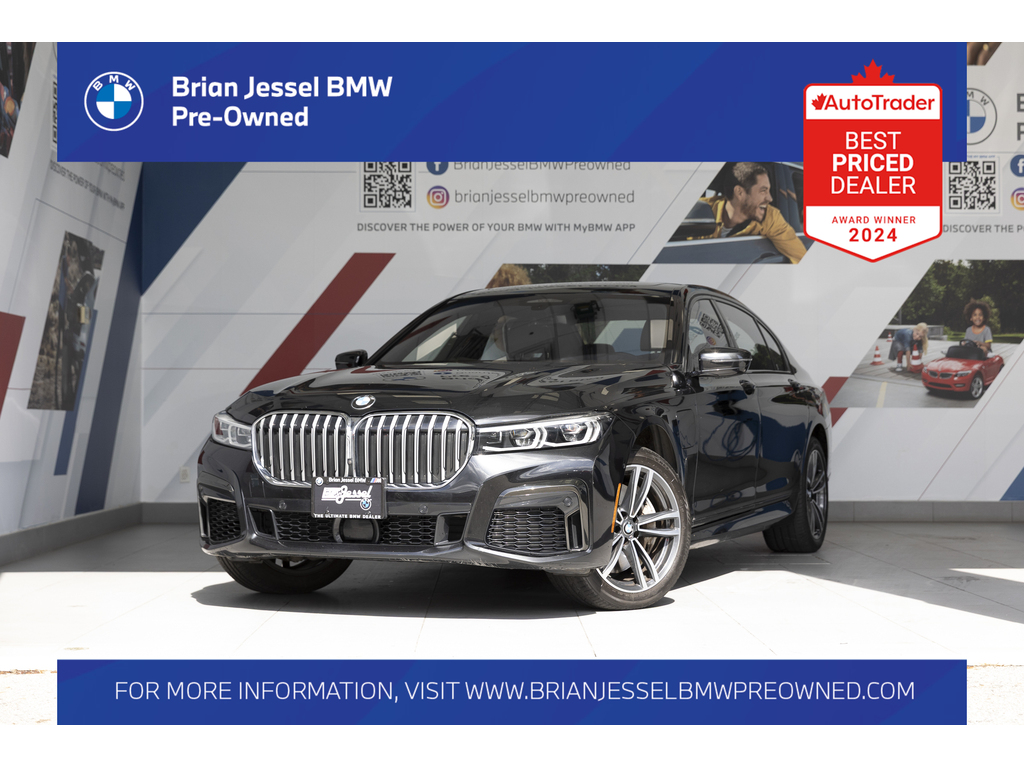 Black Sapphire Metallic 2022 BMW 7 Series 745e xDrive AWD Sedan All-Wheel Drive Automatic