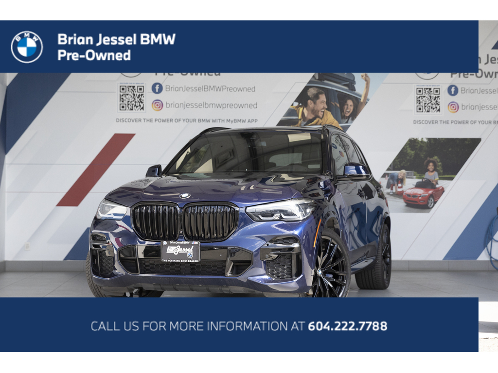 Blue Metallic 2022 BMW X5 SUV / Crossover All-Wheel Drive Automatic
