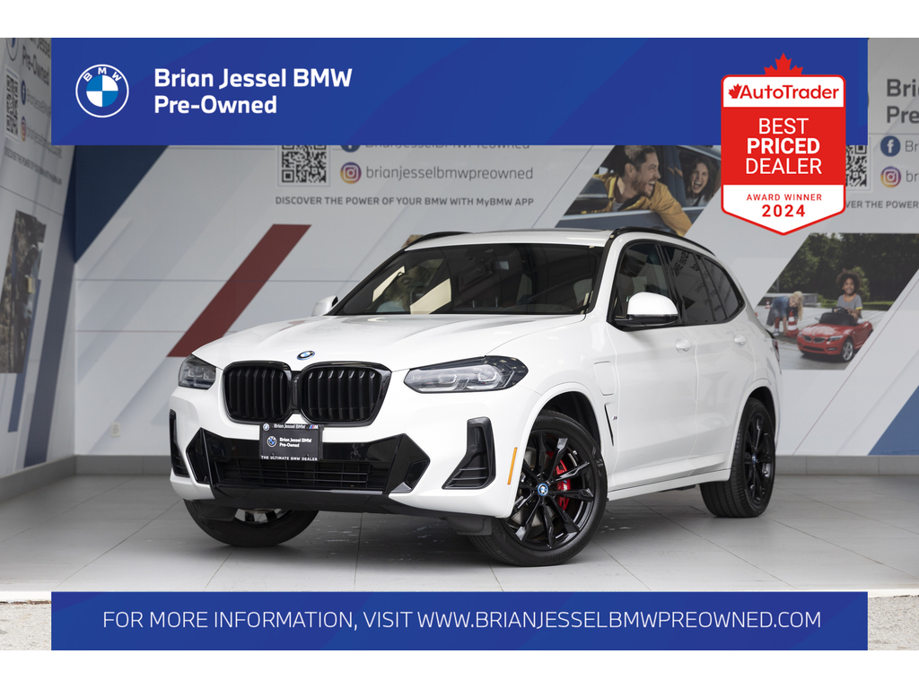Mineral White Metallic 2023 BMW X3 xDrive30e AWD SUV / Crossover Automatic