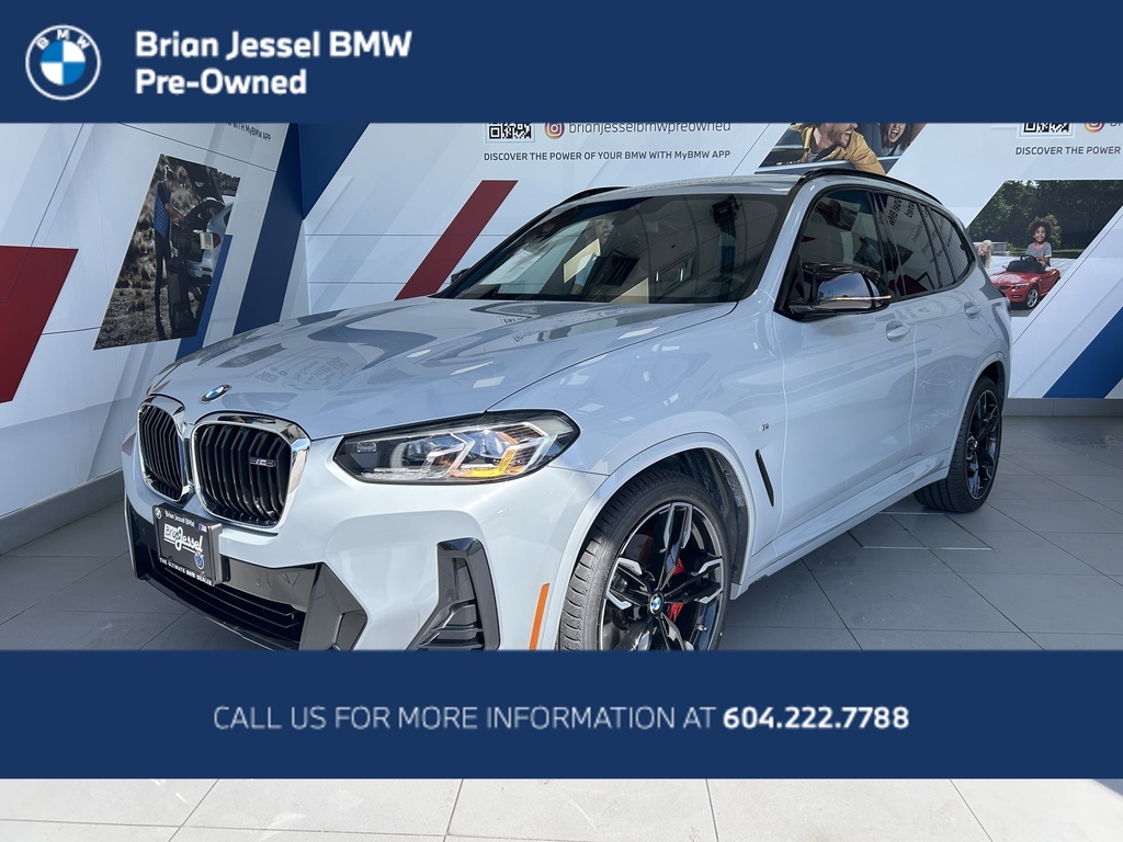 Gray Metallic 2024 BMW X3 SUV / Crossover All-Wheel Drive Automatic