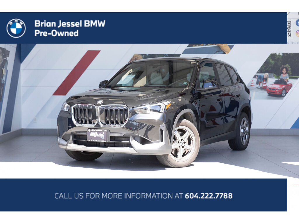Black Sapphire Metallic 2023 BMW X1 SUV / Crossover All-Wheel Drive Automatic