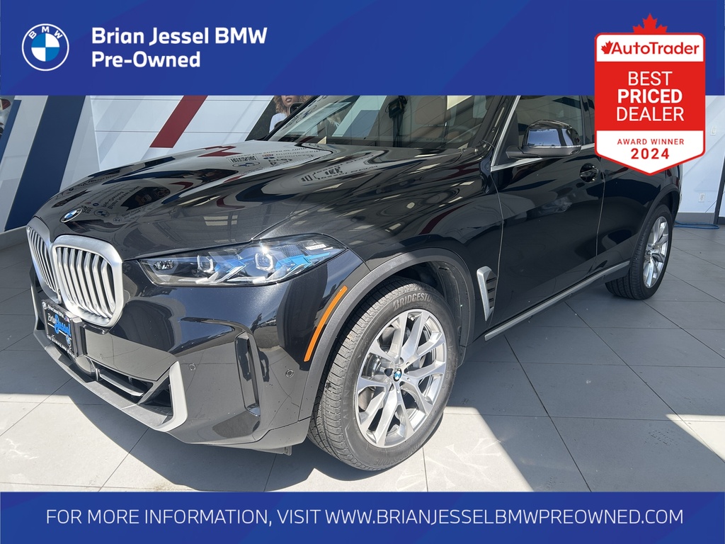Black Sapphire Metallic 2025 BMW X5 xDrive40i AWD SUV / Crossover All-Wheel Drive Automatic