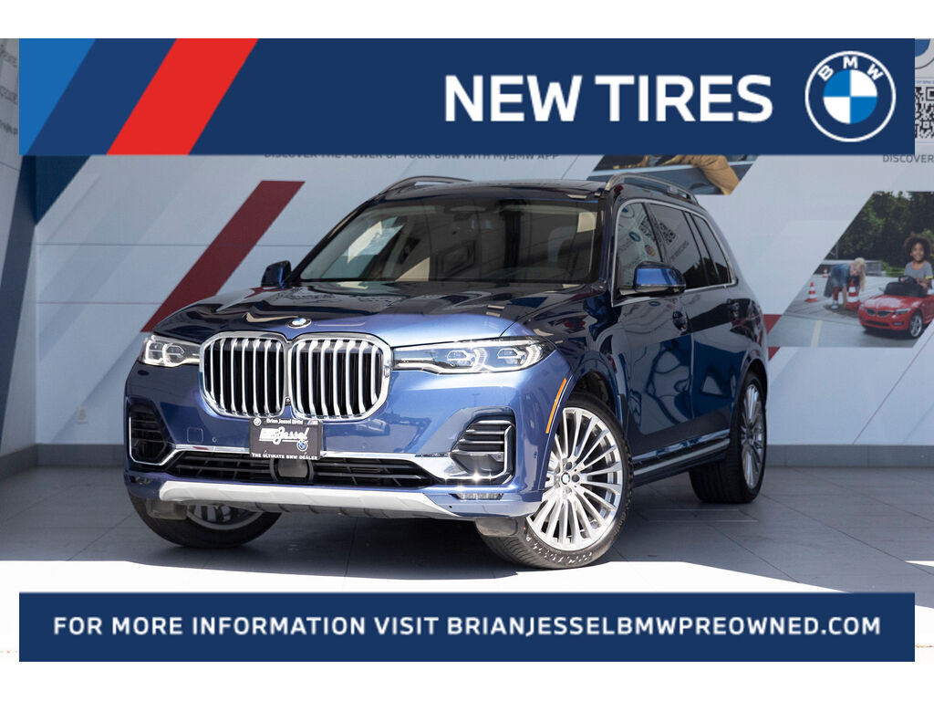 Blue Metallic 2022 BMW X7 SUV / Crossover All-Wheel Drive Automatic