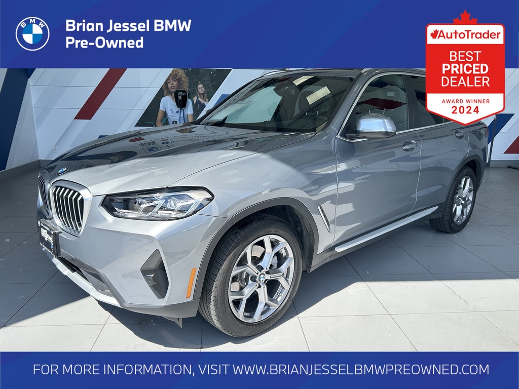 Gray Metallic 2023 BMW X3 SUV / Crossover All-Wheel Drive Automatic
