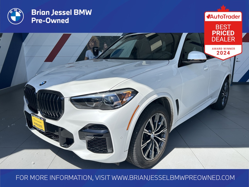 White Metallic 2022 BMW X5 xDrive40i AWD SUV / Crossover All-Wheel Drive Automatic