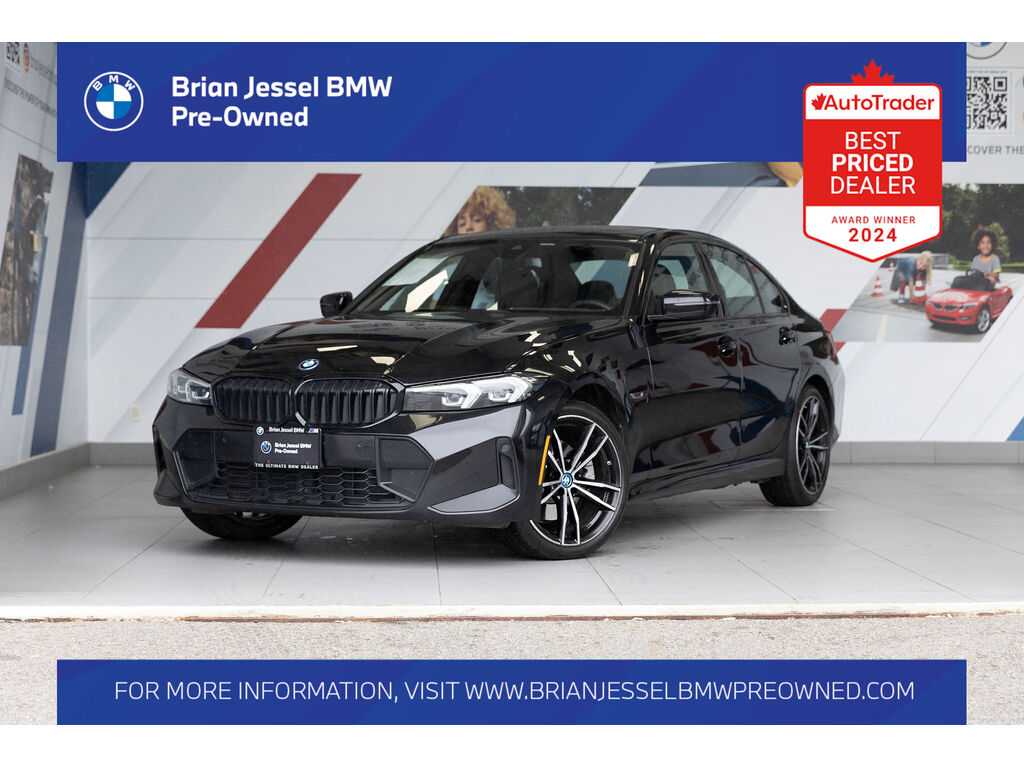 Black Sapphire Metallic 2023 BMW 3 Series Sedan All-Wheel Drive Automatic
