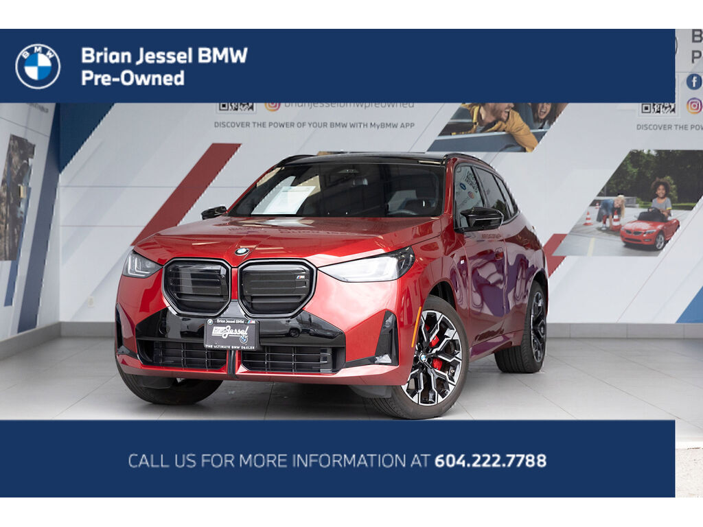 Red Metallic 2026 BMW X3 SUV / Crossover All-Wheel Drive Automatic