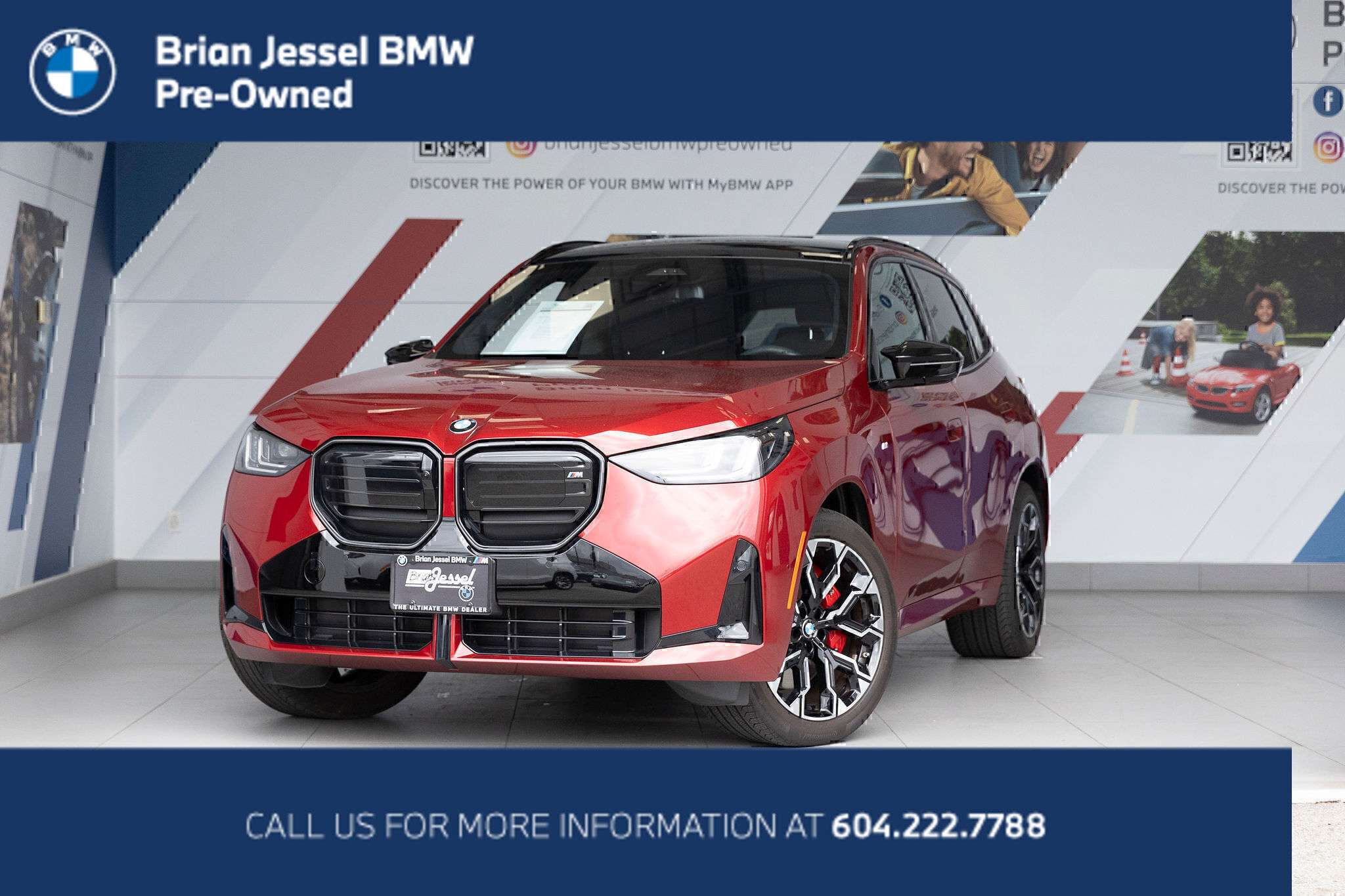 Red Metallic 2026 BMW X3 SUV / Crossover All-Wheel Drive Automatic