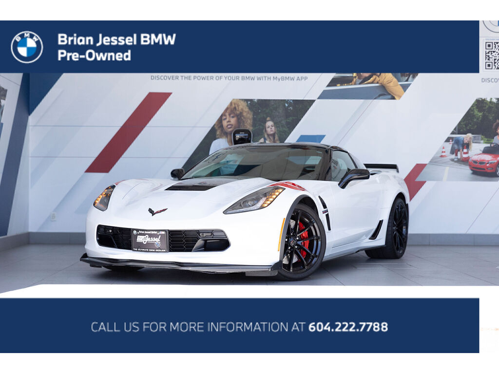 Arctic White 2017 Chevrolet Corvette Coupe Rear-Wheel Drive Automatic