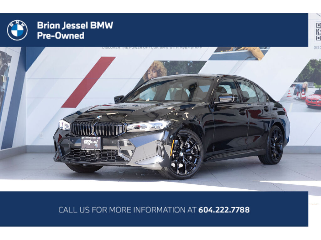 Black Sapphire Metallic 2026 BMW 3 Series Sedan All-Wheel Drive Automatic