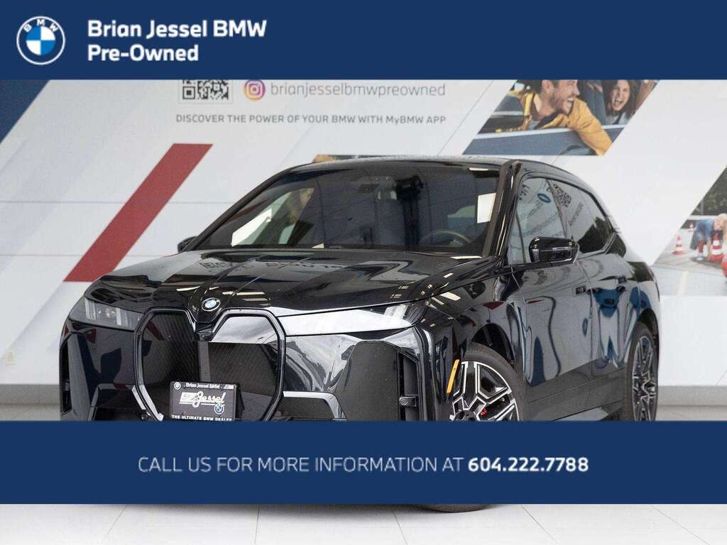 Black Sapphire Metallic 2026 BMW iX SUV / Crossover All-Wheel Drive Automatic