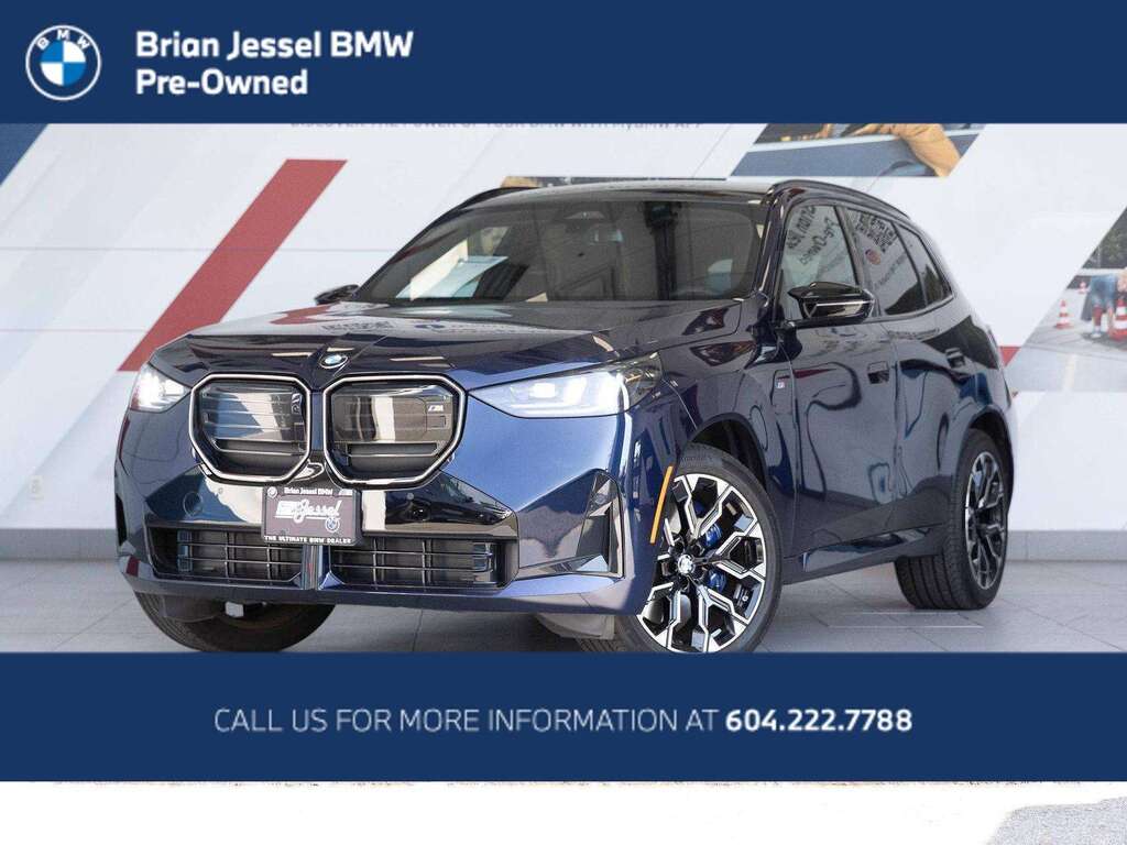 Blue Metallic 2026 BMW X3 SUV / Crossover All-Wheel Drive Automatic