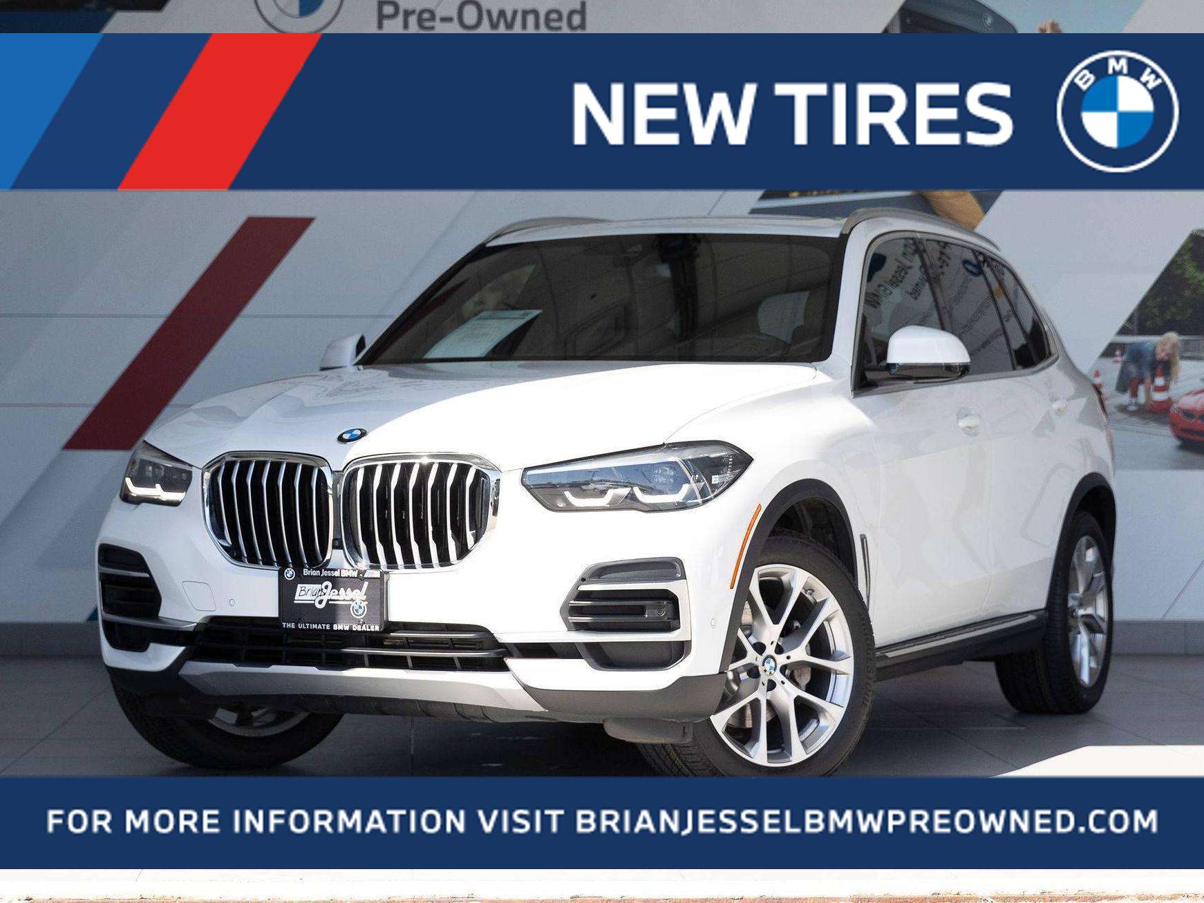 Alpine White 2023 BMW X5 SUV / Crossover All-Wheel Drive Automatic