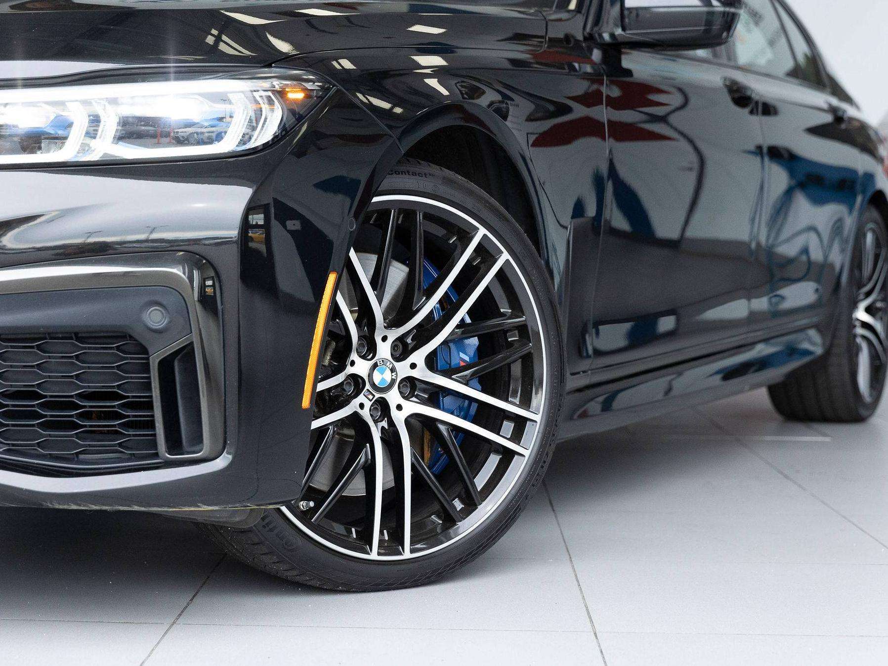 Black Sapphire Metallic 2021 BMW 7 Series Sedan  Automatic