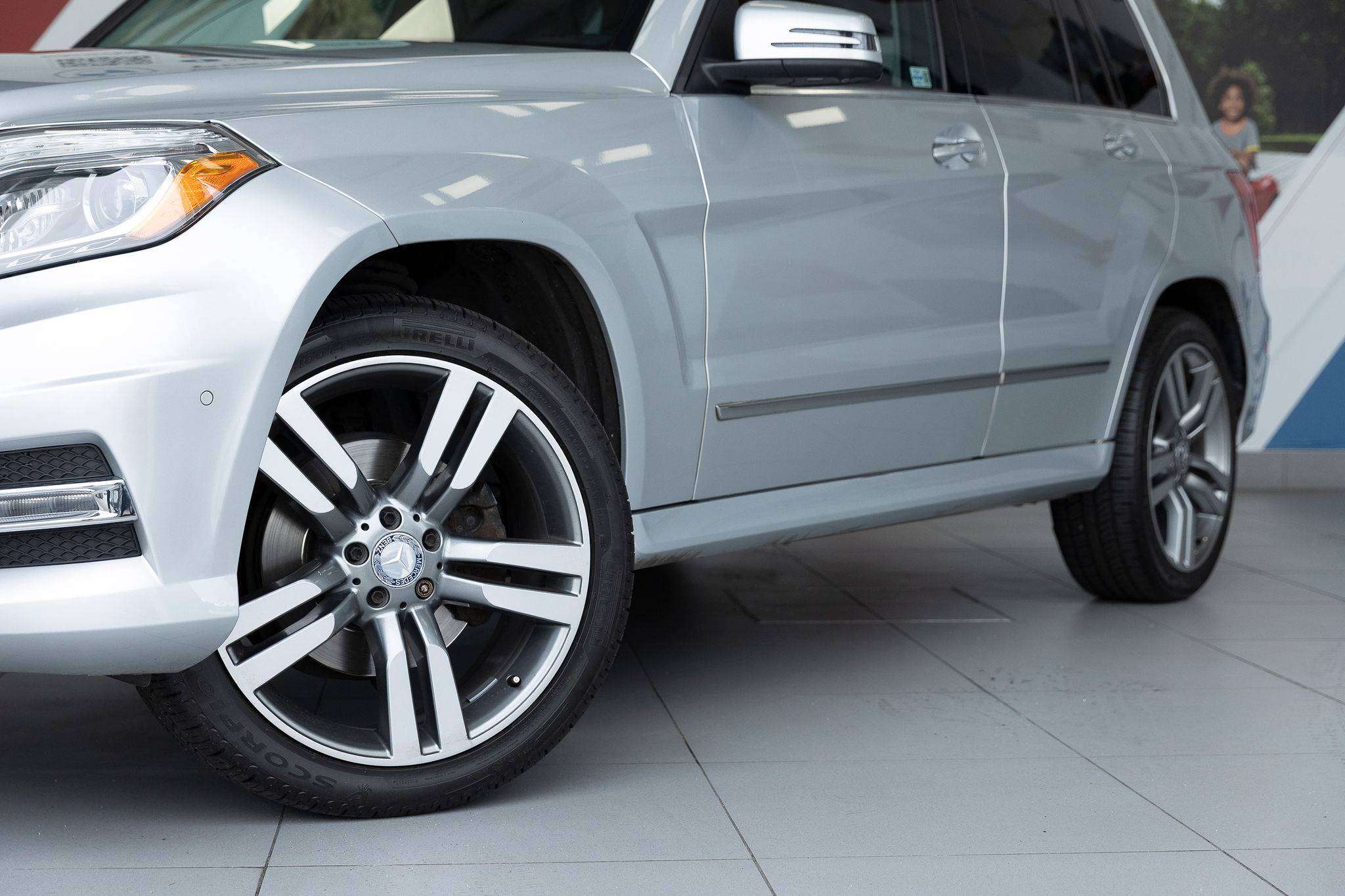 Iridium Silver Metallic 2015 Mercedes-Benz GLK SUV / Crossover All-Wheel Drive Automatic