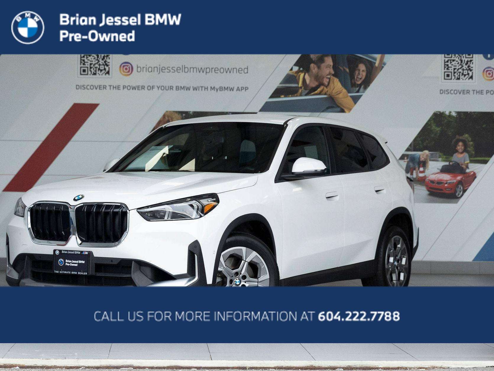 Alpine White 2023 BMW X1 SUV / Crossover All-Wheel Drive Automatic
