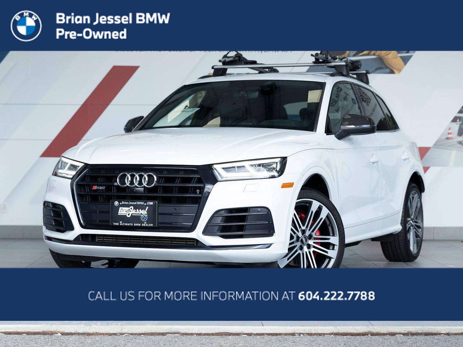Glacier White Metallic 2019 Audi SQ5 SUV / Crossover Automatic