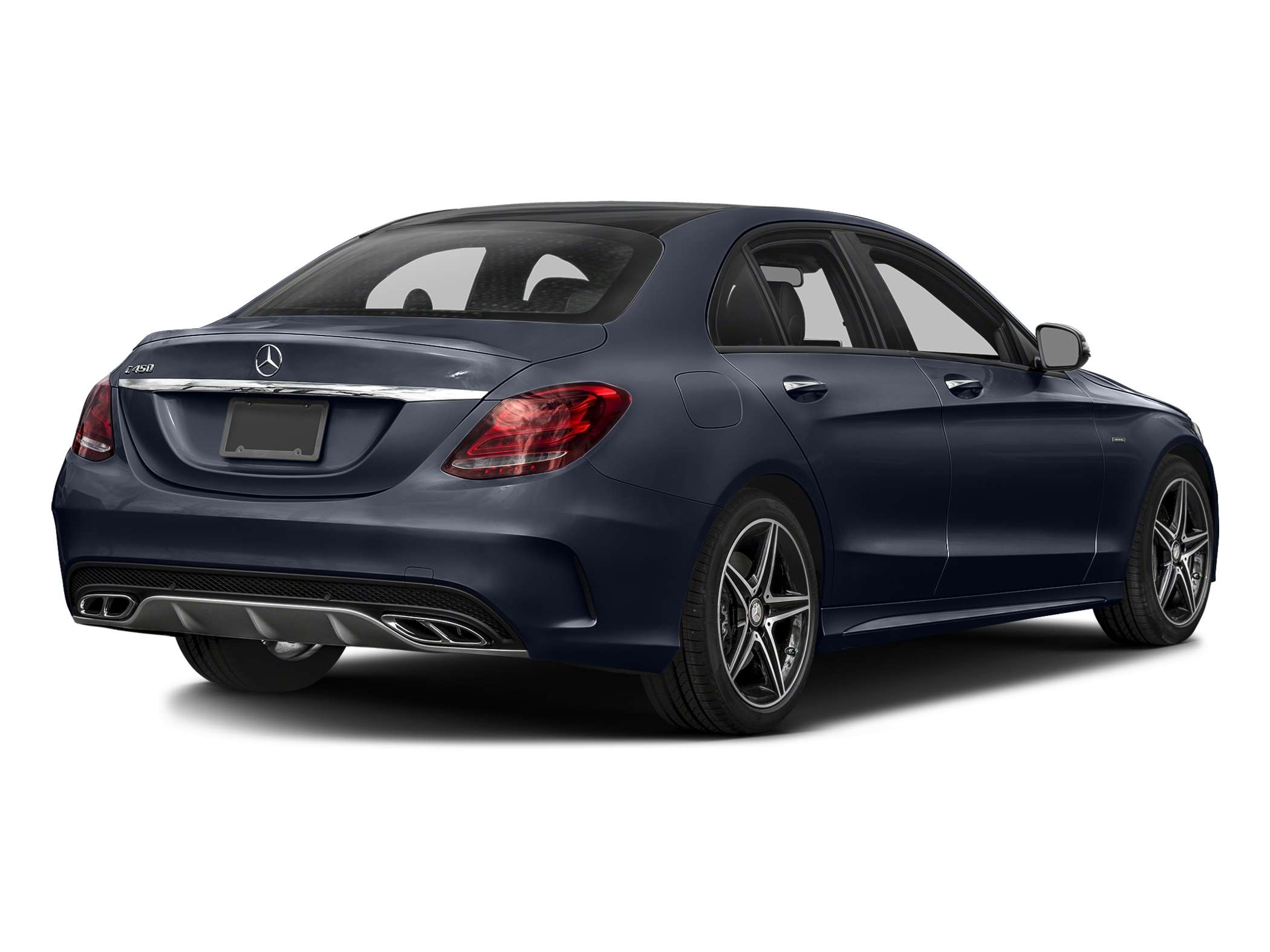 Lunar Blue Metallic 2016 Mercedes-Benz C-Class Sedan All-Wheel Drive Automatic