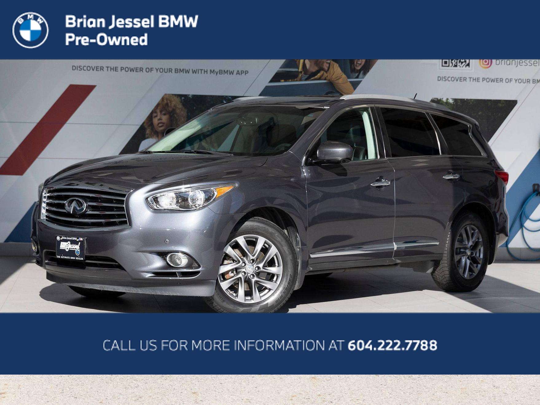 Gray (Emerald Graphite) 2013 INFINITI JX35 SUV / Crossover All-Wheel Drive Automatic