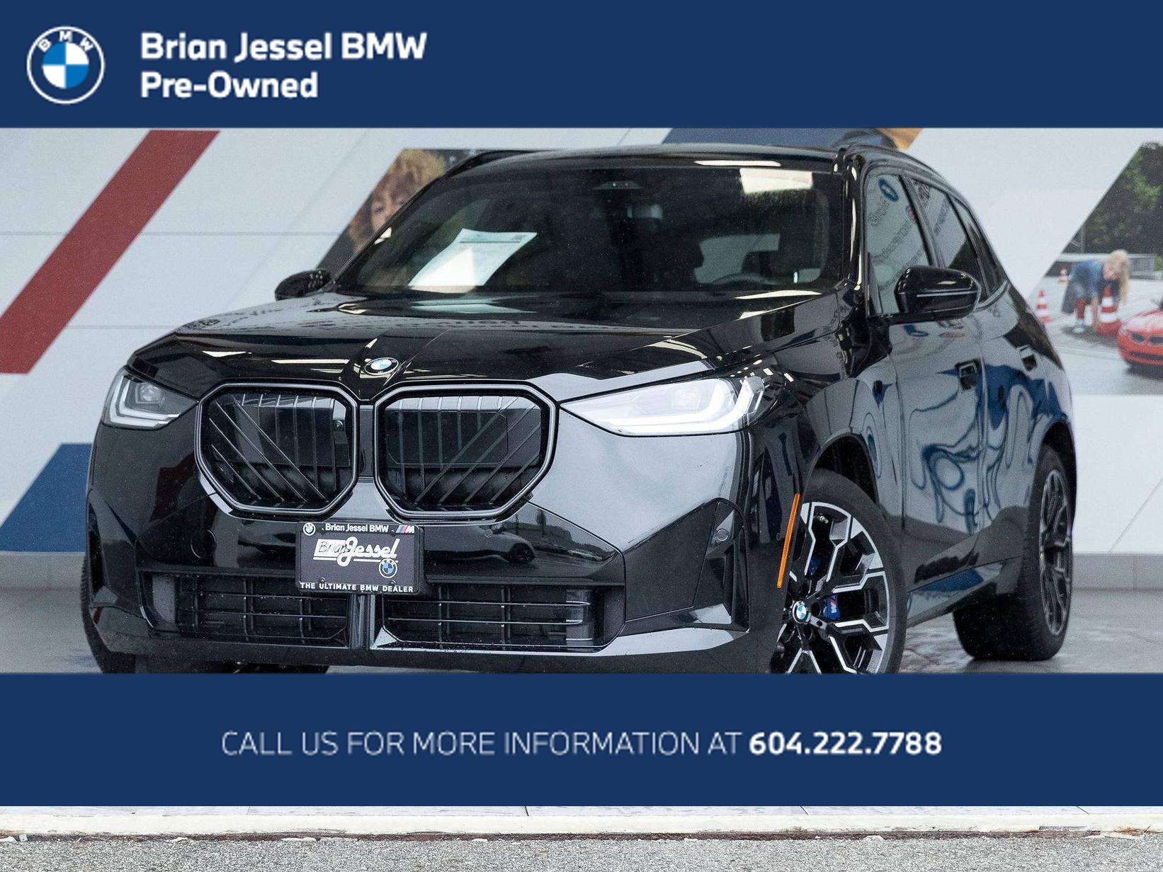 Black Sapphire Metallic 2026 BMW X3 SUV / Crossover All-Wheel Drive Automatic