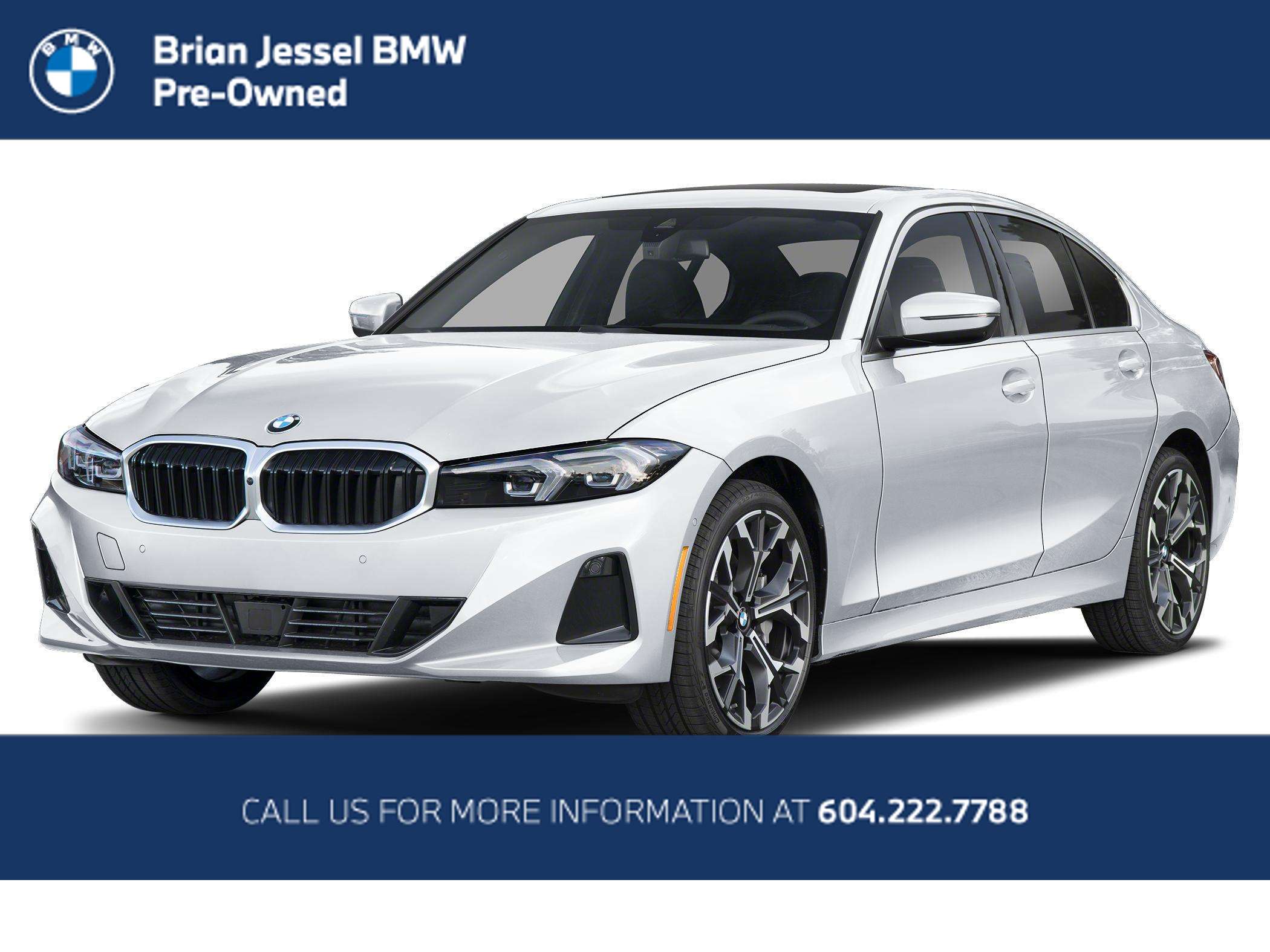 White Metallic 2025 BMW 3 Series Sedan All-Wheel Drive Automatic