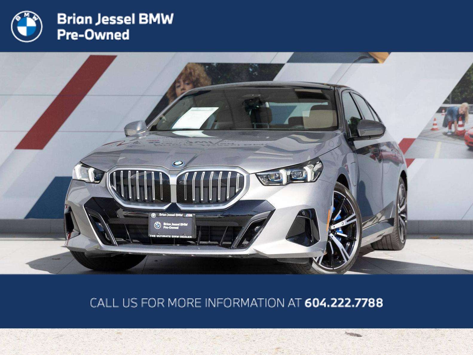 Gray 2026 BMW 5 Series Sedan All-Wheel Drive Automatic